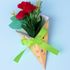 [ARTSAM] DIY Carnation Heart Mini Bouquet Kit – Easy-to-Make Art & Craft Supplies for Unique Creations